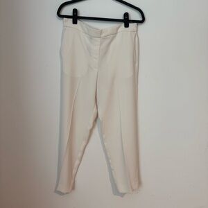 J. Crew Off-White Cropped Pants